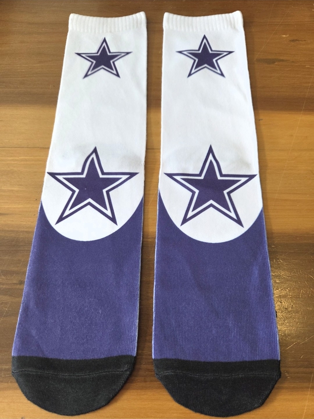Dallas Cowboys Crew Athletic Socks - Men